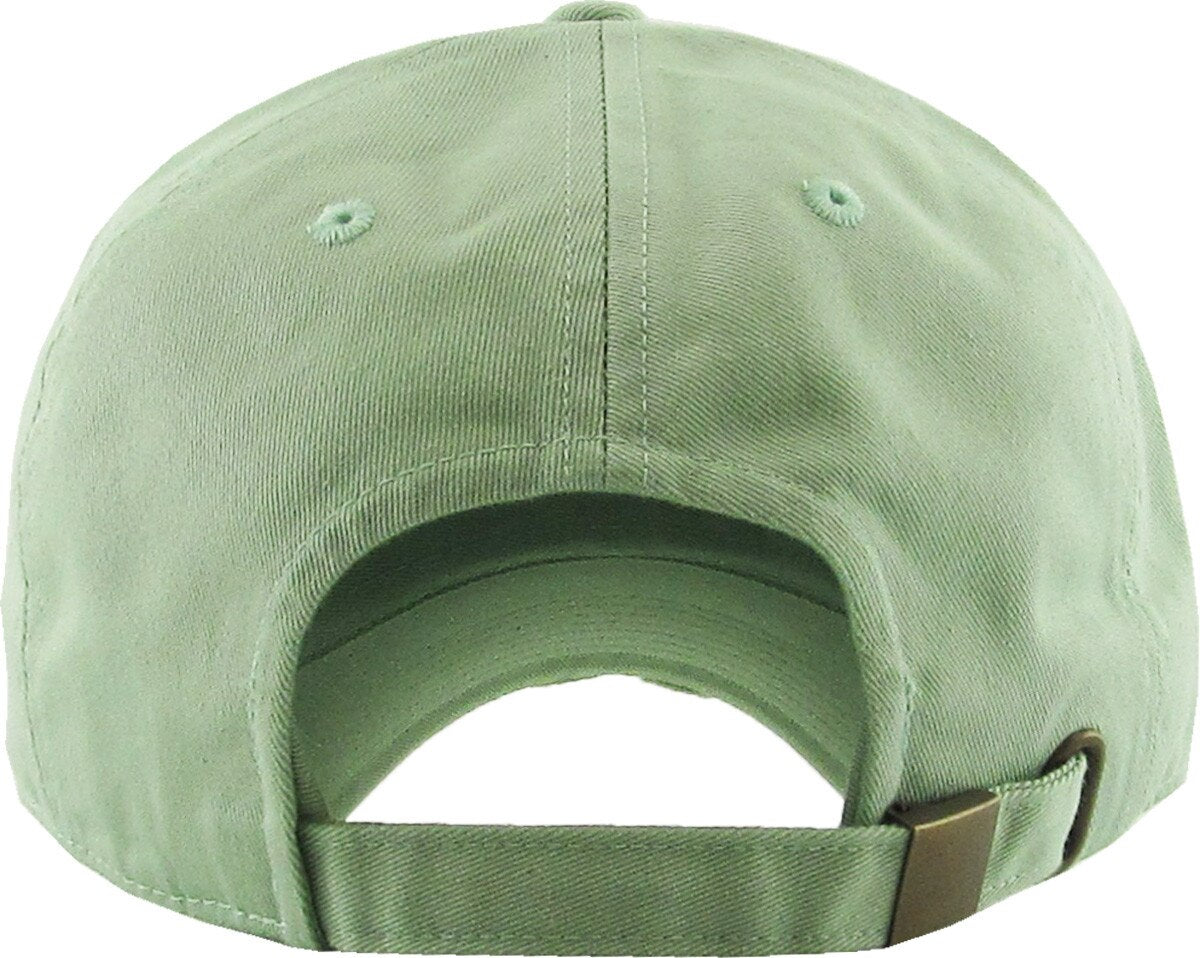 ROSE EMBROIDERY VINTAGE DAD HAT