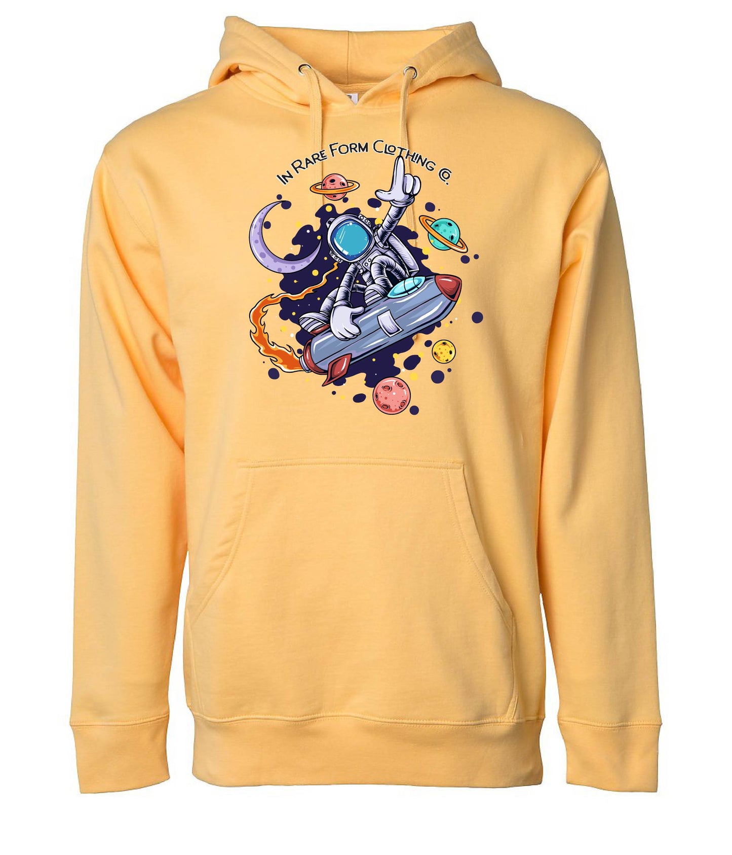 Astronaut Surfing Hoodie