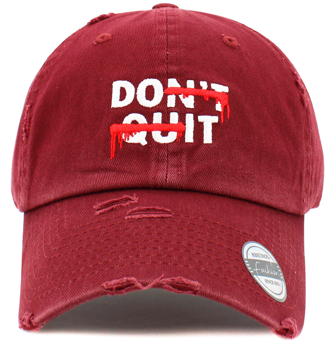 Dont Quit Vintage Dad Hat
