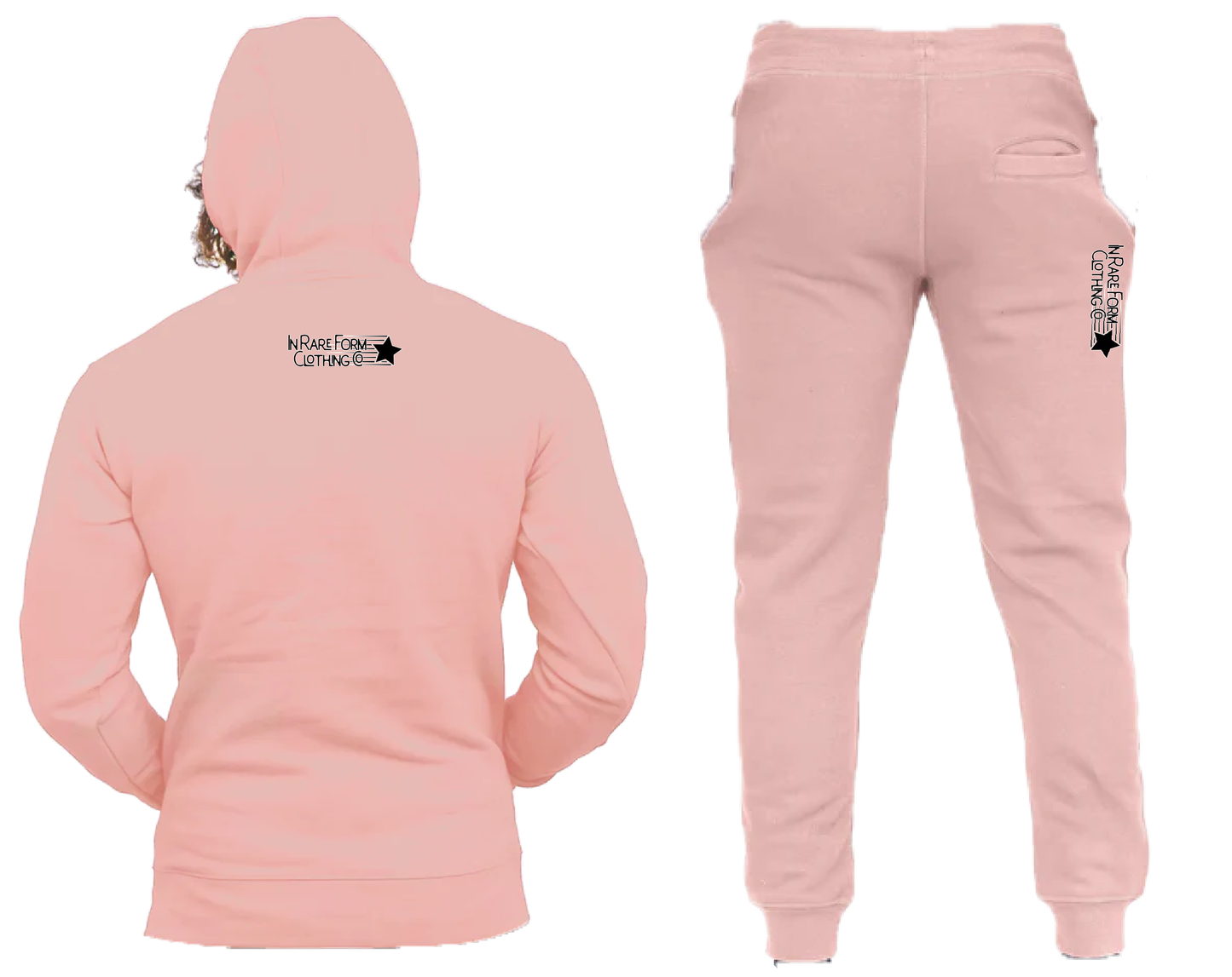 Blush Pink Break-Dancer Sweat Suit