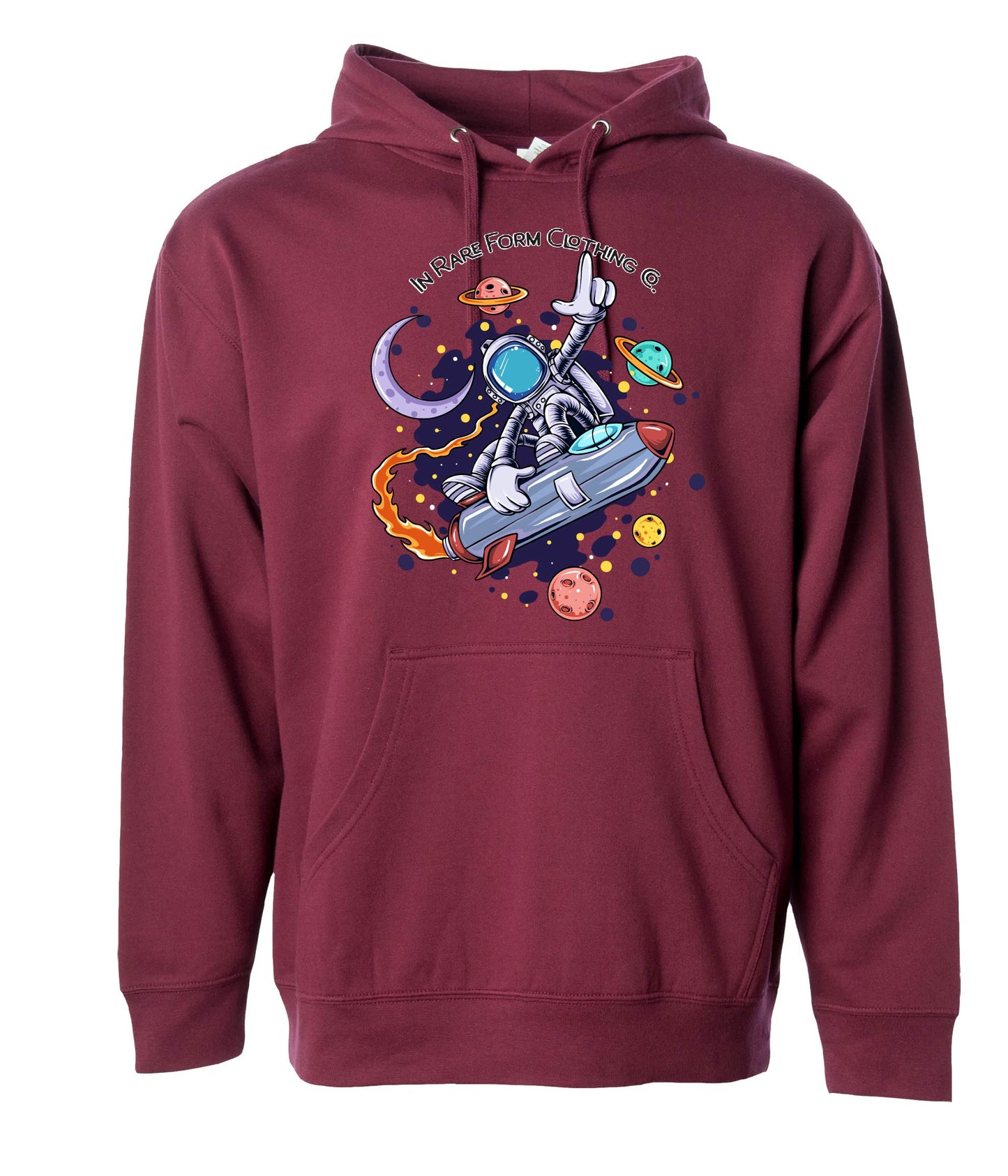 Astronaut Surfing Hoodie