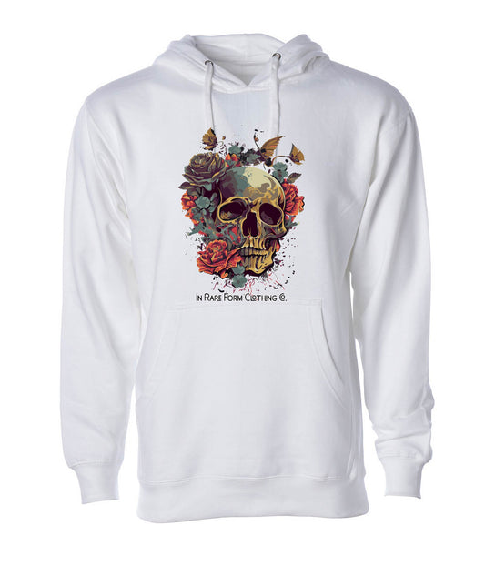 Skull and Flowers Hoodie