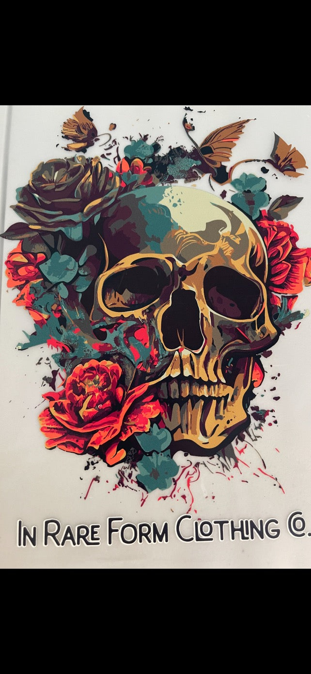 Skull and Flowers Hoodie