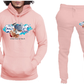 Blush Pink Break-Dancer Sweat Suit