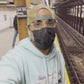 White NYC Subway Sweatshirt