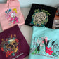 Skull and Flowers Hoodie